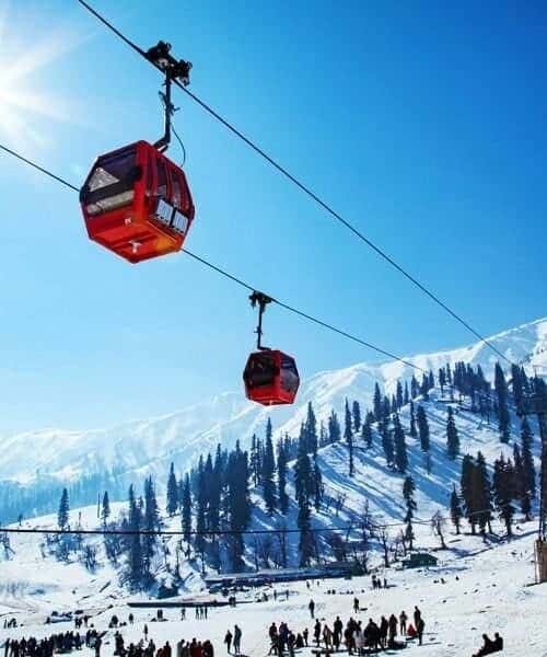 A Ghoomo Saste Me group in Kashmir