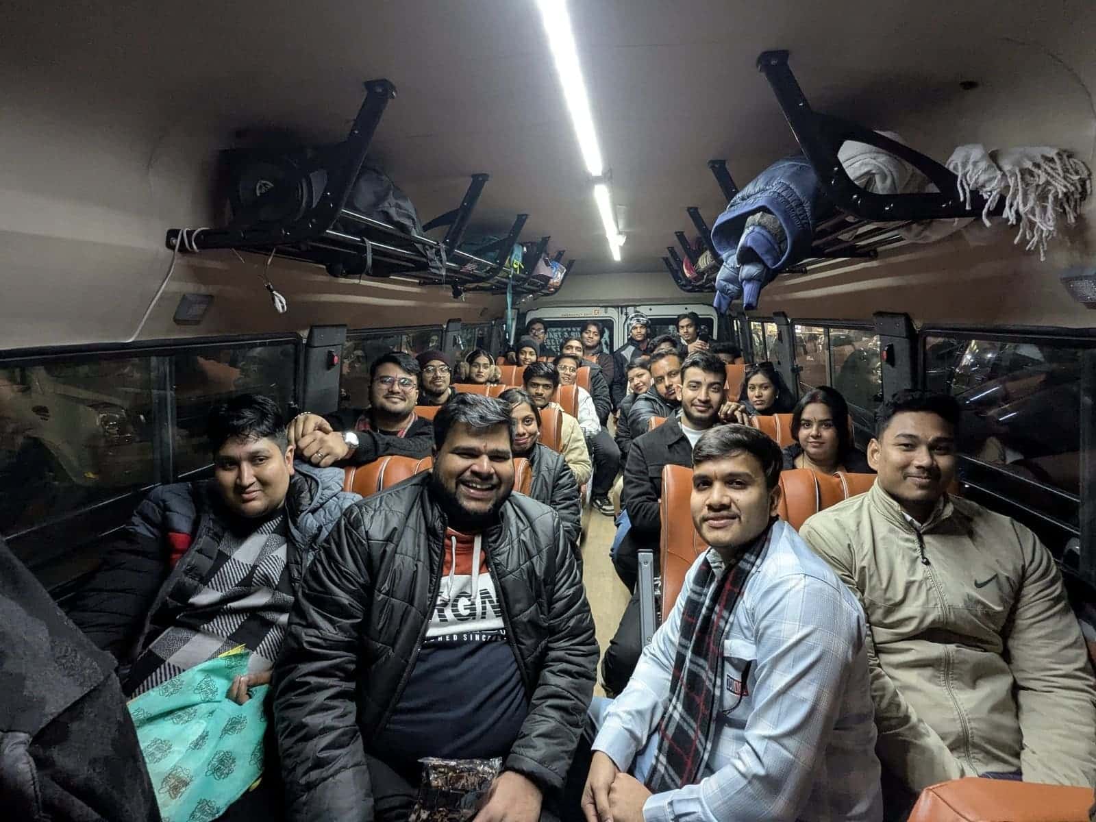 A Ghoomo Saste Me batch on a trip